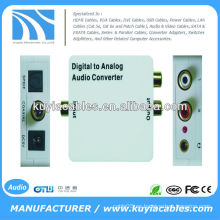 Convertidor de decodificador de audio digital a analógico